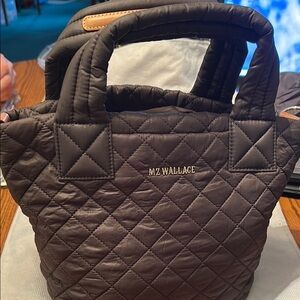 MZ Wallace Brown Quilted Women's Bag